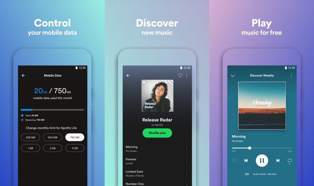 Spotify lite features